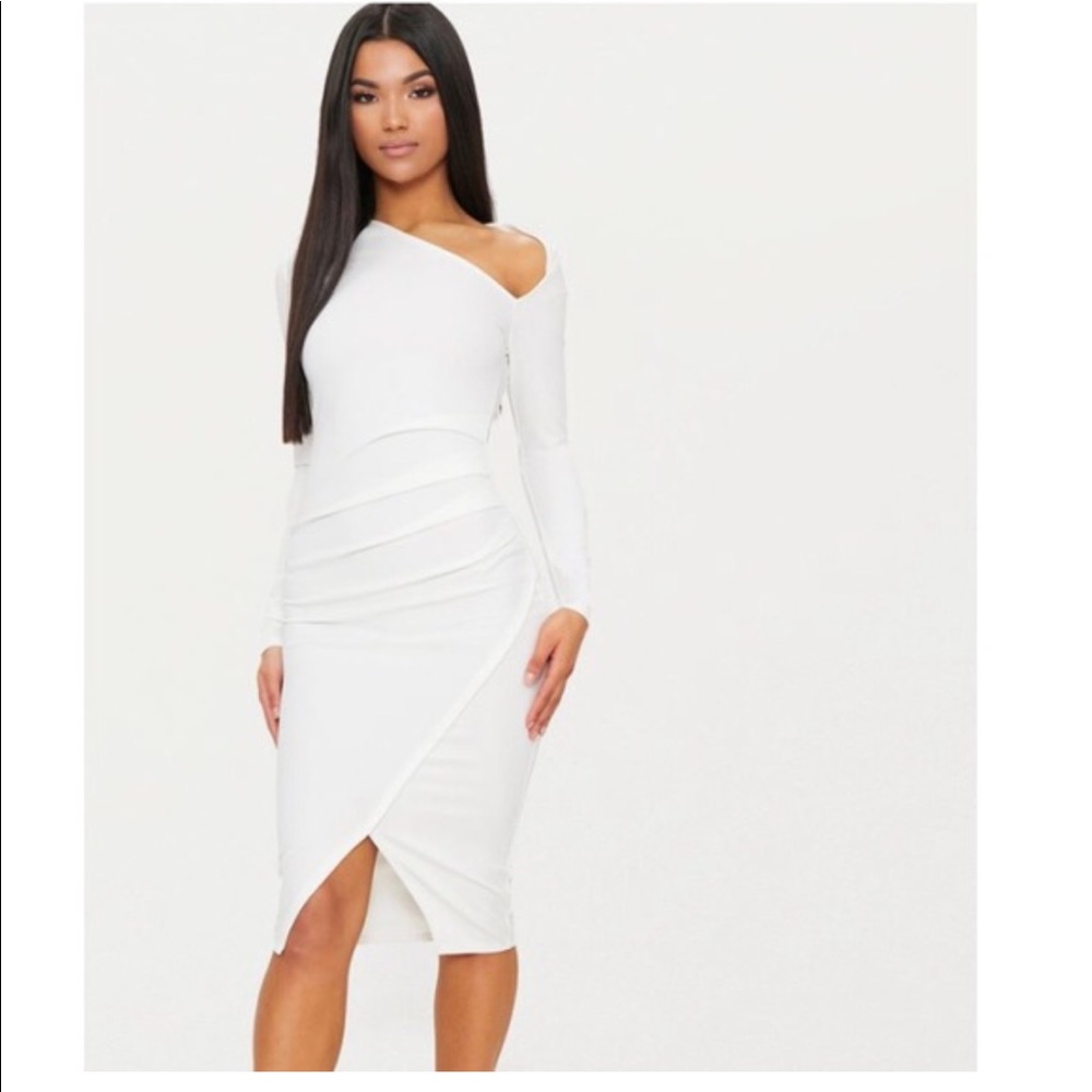 SOLD PrettyLittleThing White Dress